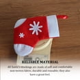 thumbnail image 3 of Yuarrent Calcetín de Navidad, ventana colgante, decoración, adorno, Festival, Año Nuevo, Bar, cubiertos, vajilla, regalos, soporte para galletas, bolsa Kits de decoración para fiestas Rojo Yuarrent HA068884-01B, 3 of 6