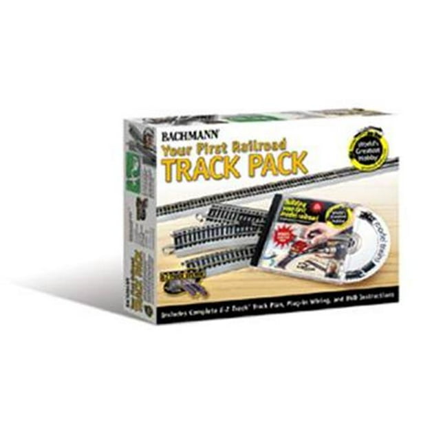 Bachmann Trains HO Scale Nickel Silver World's Greatest Hobby First Railroad Track Pack