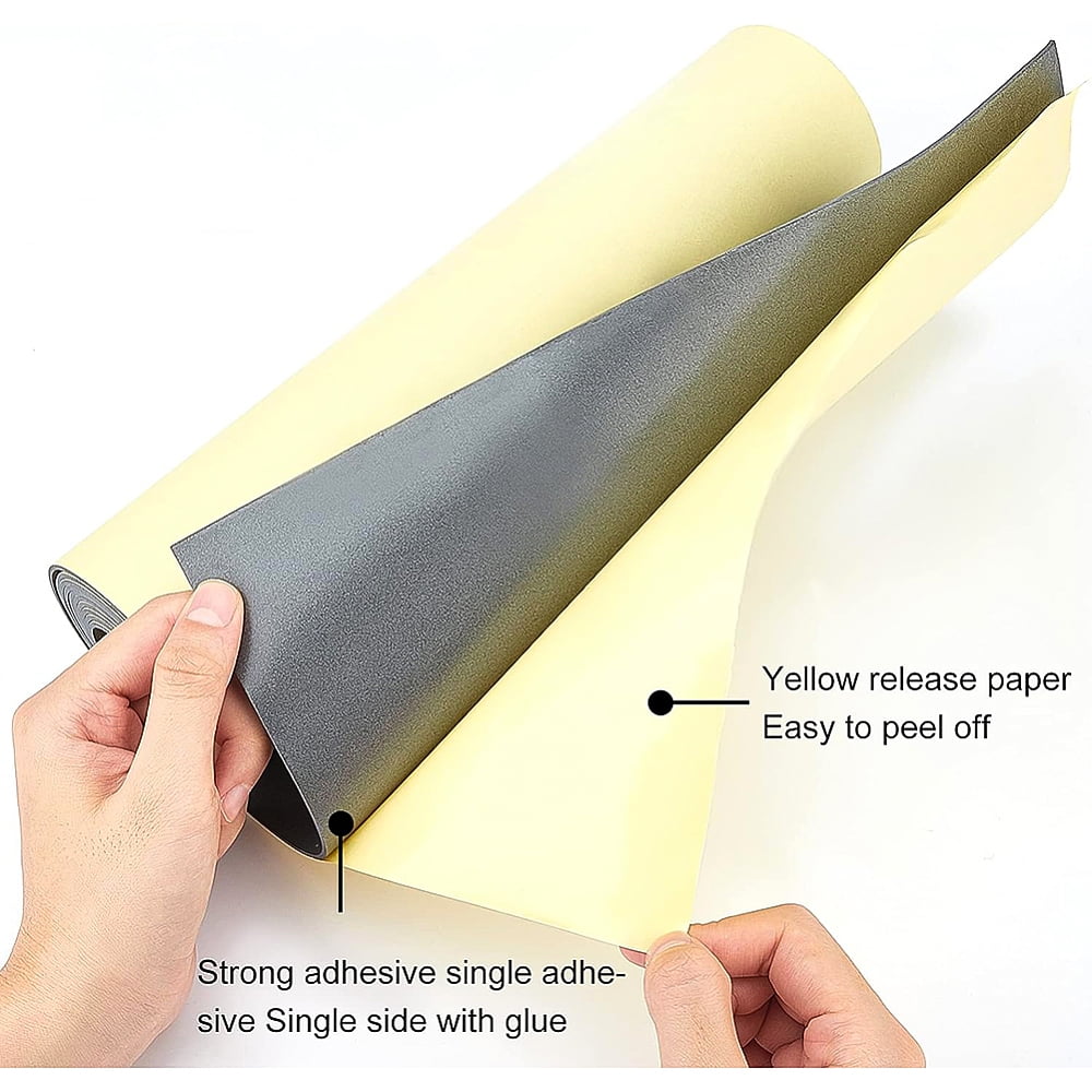 Adhesive EVA Foam Sheets For Art Supplies Paper Scrapbooking Cosplay Foamie Crafts Gray 295x5mm 2m/roll