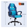 thumbnail image 7 of BestOffice Office Chair PC Gaming Chair Cheap Desk Chair Ergonomic PU Leather Executive Computer Chair Lumbar Support for Home Office，D4, 7 of 7