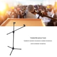 thumbnail image 3 of Microphone Trépied, Support Micro Design Ergonomique pour Programme d'Enregistrement de Musique en Studio, 3 of 8