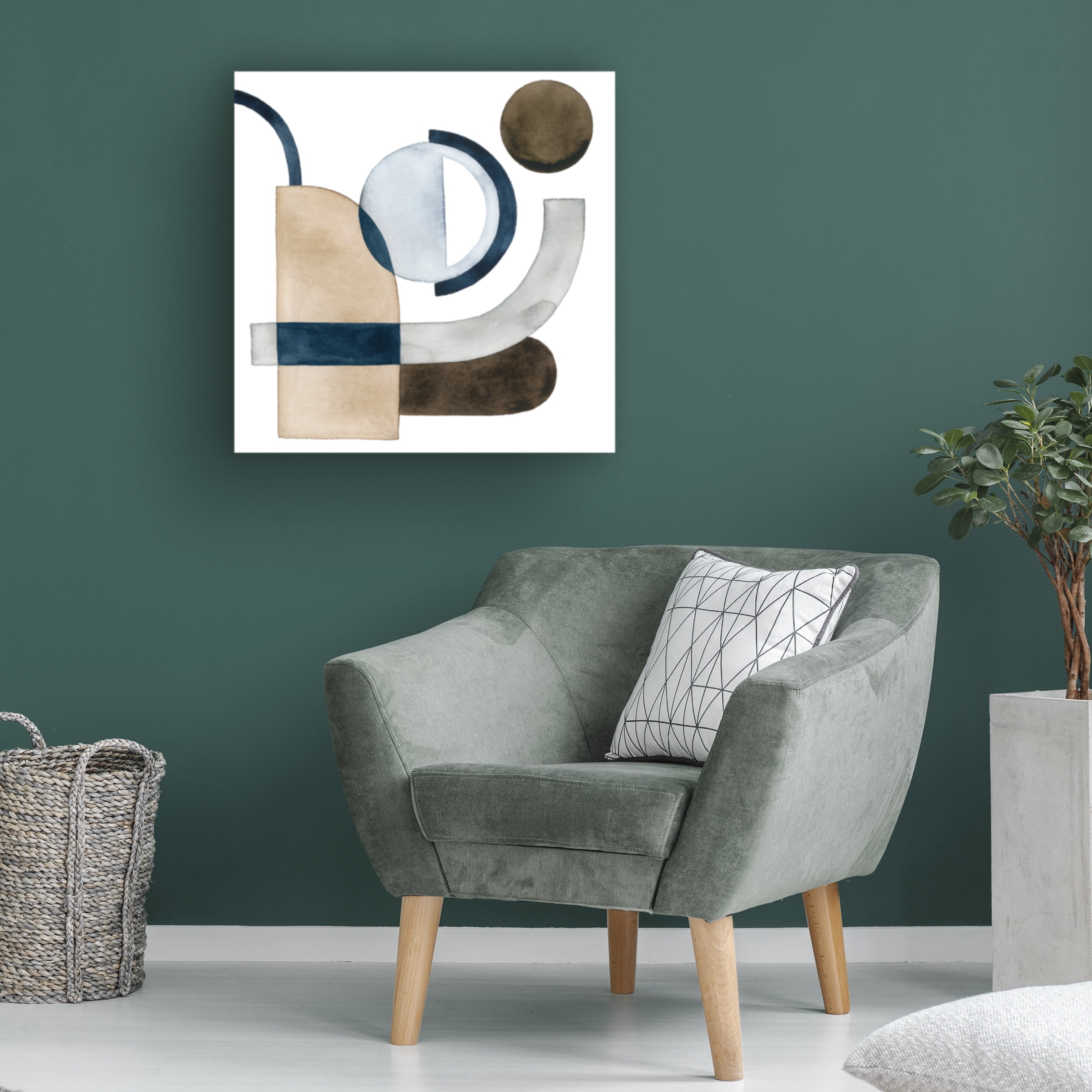 Grace Popp 'Moving Pieces IV' Canvas Art