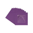 thumbnail image 1 of Dark Purple Acid Free 20x20 Picture Frame Mats with White Core Bevel Cut for 12x12 Pictures - Fits, 1 of 3