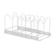 thumbnail image 1 of Utensilios de cocina Organizador de tapa de olla Utensilios 7 Divisores Rejilla de drenaje Soporte de cubierta de bandeja Gabinete Estante de encimera Soporte Suministros para el hogar Inevent HA009153-00B, 1 of 5