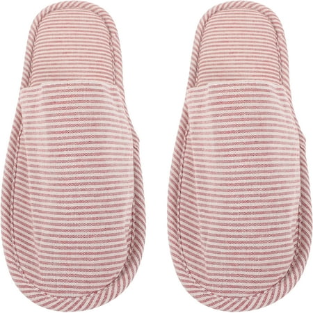 

Wenliwode 1 Pair of Travel Slippers Washable Hotel Slippers Foldable Travel Slippers for Women