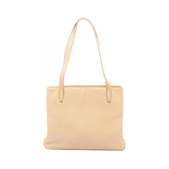 Pre-Owned Loewe tote bag/handbag, leather, women's, beige.