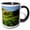 Black/White, variant on 3drose, Usa, Washington, Mt. Rainier. Summer Wildflowers - Us48 Rdu0215 - Richard Duval, 11oz Mug