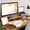 Boh Orange Brown Tan, variant on Desk Matt for Desktop, Desk Mat for Keyboard and Mouse, Non-Slip & Waterproof Cute Desk Mat, Large Keyboard Mats for Desk, Edge Stitched XXL Desk Mouse Pad for Office (Light Pink)