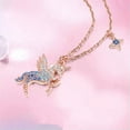thumbnail image 5 of Pretty Jewelry 925 Silver,Rose Gold Necklace Pendant Cubic Zircon Party Gift, 5 of 6