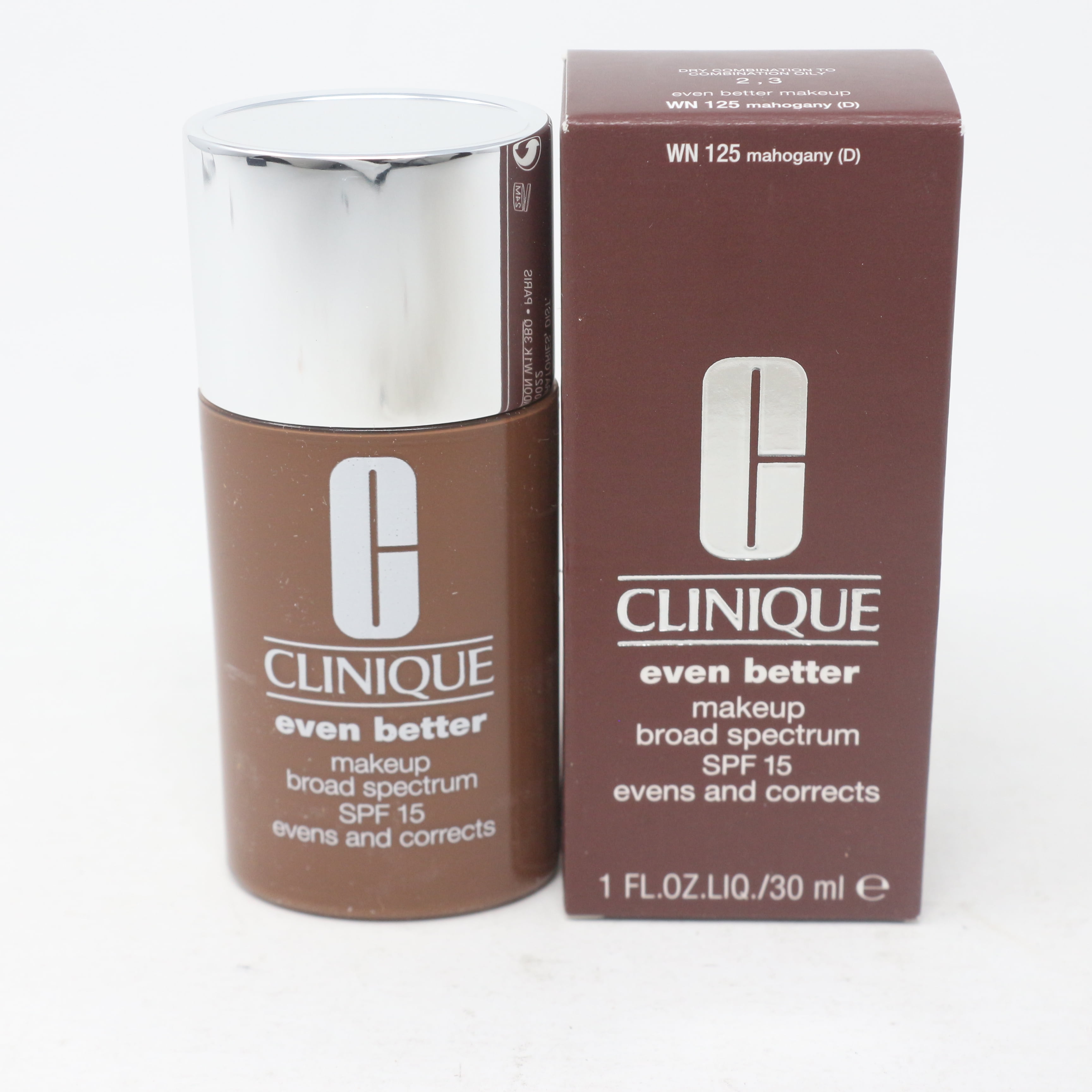 Clinique Even Better Makeup Broad Spectrum SPF 15 - WN 125 Mahogany (Deep, Warm-Neutral Undertones)
