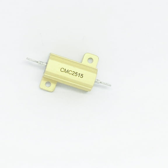 CMC25750 - RES WIREWOUND 750 OHM 1% 25W ?20ppm/?C ALUMINUM HOUSED AXL FLANGE MOUNG