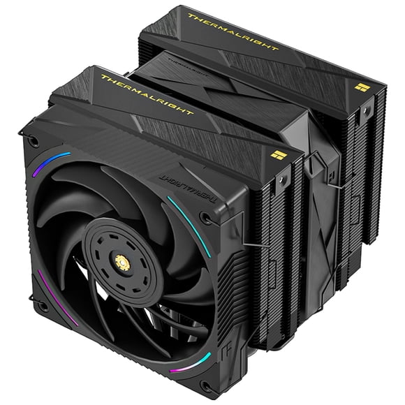 Thermalright Royal Pretor 130 Ultra Refroidisseur CPU Noir, Dissipateur Thermique CPU 7 Conduits de Chaleur, Couvercle Supérieur Brossé Noir, pour Intel LGA115X/2011/1700/1851,AM
