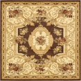 thumbnail image 1 of Unique Loom Versailles Medallion Motif Rug 6' x 6' Square Brown/Ivory, 1 of 2