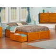 thumbnail image 4 of Concord Platform Bed with Flat Panel Foot Board and 2 Urban Bed Drawers, Multiple Colors, Multiple Sizes, 4 of 5