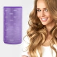 thumbnail image 2 of Unique Bargains 2 Pcs Cylindrical Heat-conducting Hair Rollers Purple, 2 of 6