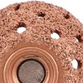 thumbnail image 2 of KAKOWELY tire repair tool Precision Tire Repair Tool Tire Buffer Buffing Wheel High Speed Bowl Type Grinding Head Coarse Grit Buffing Wheel With Linking Rod For Cars Truck Tire Repair Tool, 2 of 4