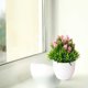 thumbnail image 5 of Flores artificiales, bonsáis artificiales en maceta, macetas de plástico para sala de estar, comedor, mesa de TV, mueble de centro, decoración, adornos, flores artificiales, bonsáis, plantas, 5 of 8