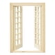 thumbnail image 1 of Generic 1/12 Dollhouse Miniatura Exterior Puerta de 28 Paneles Color de, 1 of 8