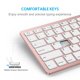 thumbnail image 4 of Teclado Bluetooth OMOTON compatible con iPad de décima generación, color rosa, 4 of 7