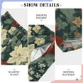 thumbnail image 6 of FORMRS Boys Pajama Pants with Pockets Size 6-8Y Kids Lounge Sleep Bottoms, Christmas Blooms, 6 of 8