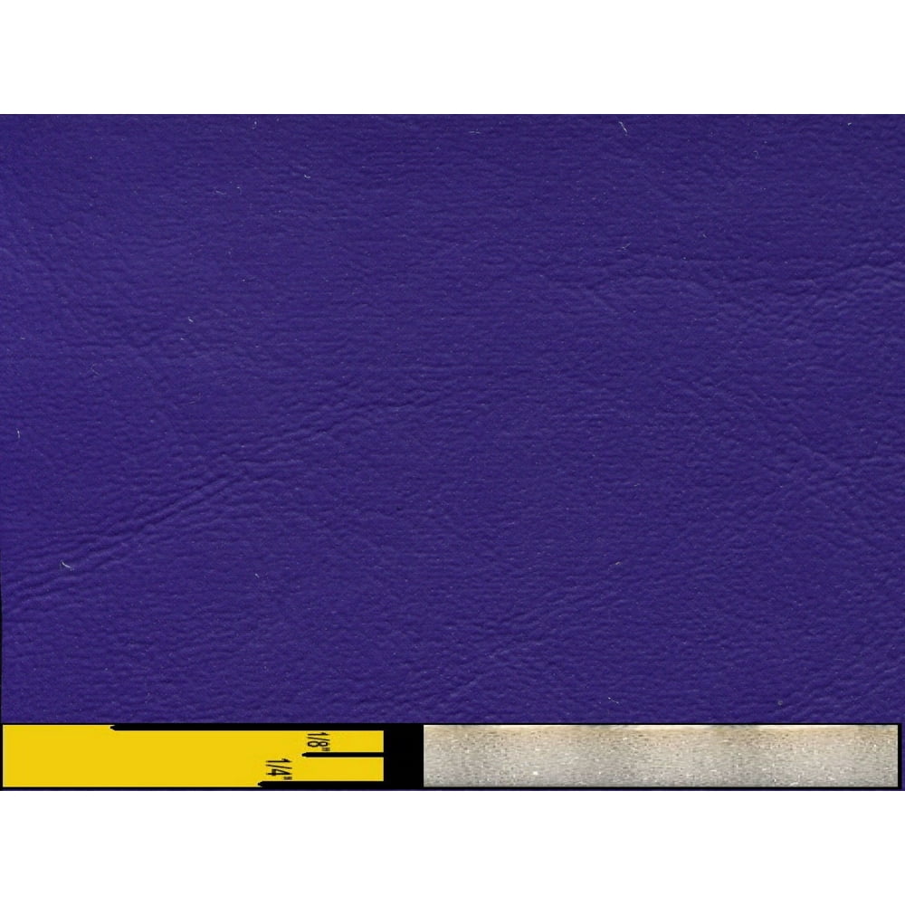 1/4" Foam Backed Marine Vinyl Upholstery Fabric Purple 54" Wide By 5