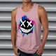 thumbnail image 2 of Casual Tops de Verano de la Moda de los Hombres sin Mangas Impreso Cuello Redondo, Camisa Ligera Y Cómoda para Diario, 2 of 5