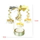 thumbnail image 3 of Candelero giratorio giratorio Banquete de boda Decoración del hogar de Navidad Candelabro de candelita de metal sidaley HA1736-08B, 3 of 5