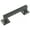 Black Finish, variant on 3" CTC Studio Collection Cabinet Pull - Bright Nickel