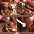 thumbnail image 3 of Pink Valentine's Banner Rose Decor Romantic Backdrop Heart Pattern Cherry Blossom Design Heart Background for Valentine's Party Romantic Date Anniversary Celebration, 3 of 8