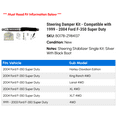 thumbnail image 2 of Steering Damper Kit - Compatible with 1999 - 2004 Ford F-350 Super Duty 2000 2001 2002 2003, 2 of 2