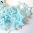 thumbnail image 2 of Walbest 100/40Pcs Colorful Glow in The Dark Luminous Stars Fluorescent Noctilucent Plastic Wall Stickers Murals Decals for Home Art Decor, Ceiling Wall Decorate Kids Babys Bedroom Room Decorations, 2 of 7