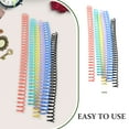 thumbnail image 6 of HOMEMAXS 18Pcs Removable Binder Rings Colored Loose Leaf Rings Loose Leaf Notepad Binder Rings Binding Coils, 6 of 8