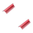 thumbnail image 1 of Vogacara Accesorio de peine alisador de peluquero para alisar el cabello plancha plana tipo V rosa 2piezas Rosa, 1 of 1
