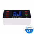 thumbnail image 3 of 8 Port Multi Fast USB Charger Quick Charge 3.0 Multiple USB Phone Charging Station Universal USB HUB Charger QC 3.0 LED Display UK plug, 3 of 5