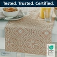 thumbnail image 6 of Mainstays Farmhouse Table Runner Summer Boho Brown Fabric, 14" x 72", Medallion, 6 of 10