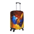 thumbnail image 3 of Bixox Washable Colorful Rooster Printed Luggage Cover, Fashion Suitcase Protector Fits for Medium luggage, 3 of 8