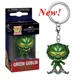thumbnail image 3 of Recién llegado FUNKO POP Disney llaveros héroes Iron-man iron-spider black.panther alien green goblin batman figura de acción juguetes, 3 of 5