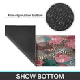 thumbnail image 7 of 2 Piece Floral Flowers Spring Rug Kitchen Rug Set, Decor Kitchen Rugs, Absorbent Non-Slip Washable Floor Mats, Home Indoor Runner Rugs 17"x47"+17"x30", 7 of 7