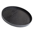 thumbnail image 3 of AMLESO Round Wood Tableware Serving Decorative Trays Platters For Tea Coffee -, 3 of 7