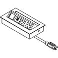 thumbnail image 2 of Safco Metal Power Module with 2 Power and 2 USB Outlets in Silver, 2 of 2