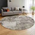 thumbnail image 6 of Addison Rugs Mayfield Premium Machine Washable Transitional Abstract Taupe Round Rug, 8' x 8', 6 of 6