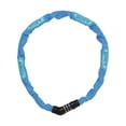 thumbnail image 1 of Abus, Steel-O-Chain 4804C, Chain Lock, Combination, 4mm, 75cm, 2.5', Blue, 1 of 1