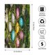 thumbnail image 2 of Balery colorful Easter eggs Toalla de Microfibra Premium con Estampado – 27.5x16 pulgadas, Alta Absorción, Suave y Aterciopelada, Secado Rápido, 2 of 6