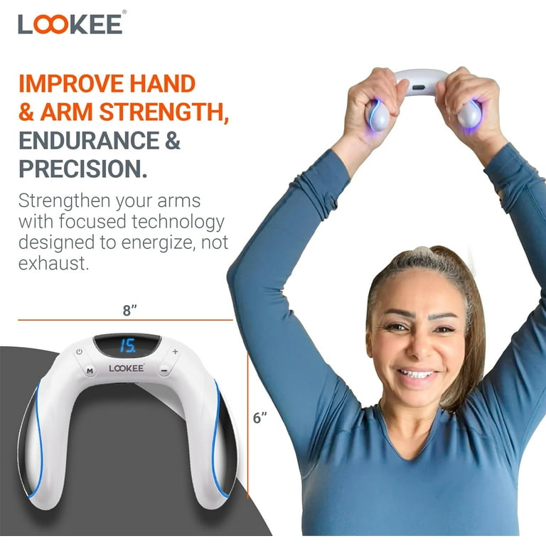 LOOKEE Arm Toner with Adjustable Levels and Modes for Strength and