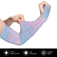 thumbnail image 3 of Bingfone Farmers Gardening Sleeves Sun Protection Arm Cooling Sleeves For Women Men With Thumb Hole - Fantasy Gradient, 3 of 8