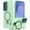 Green, variant on For Samsung Galaxy S25 Edge 5G Case (Compatible With MagSafe) With Invisible Magnetic O-Ring Stand Military-Grade Shockproof Phone Case,White,For Galaxy S25 Edge 5G