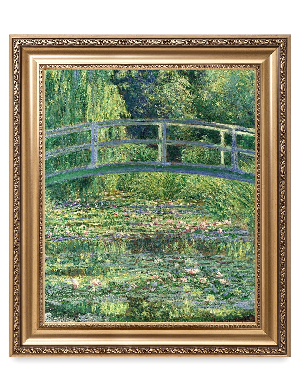 Japanese Costume Oil Paint By Claude Monet Reproduction Print Framed Canvas