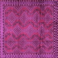thumbnail image 1 of Ahgly Company Indoor Square Persian Purple Traditional Area Rugs, 6' Square, 1 of 4