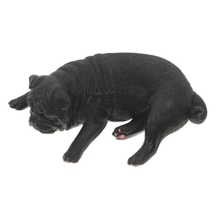 Pretyzoom Cute Dog Figurines Decorative Pug Dog Shape for Dog Lovers Gift Item 1Pack