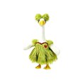 thumbnail image 2 of Christmas Porch Goose Outfit Green Furry Dress with Red Heart Accent and Matching Headwear Cute Holiday Decor for 23 Inch Front Porch Lawn Statue, 2 of 6